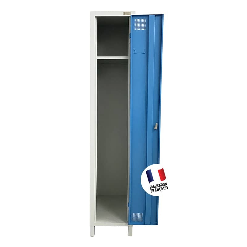 One-piece industrial locker