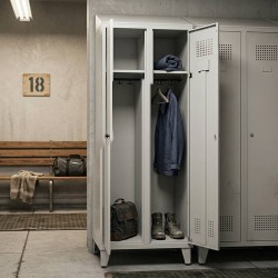 Armoire penderie porte battante